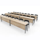 training tables with modesty